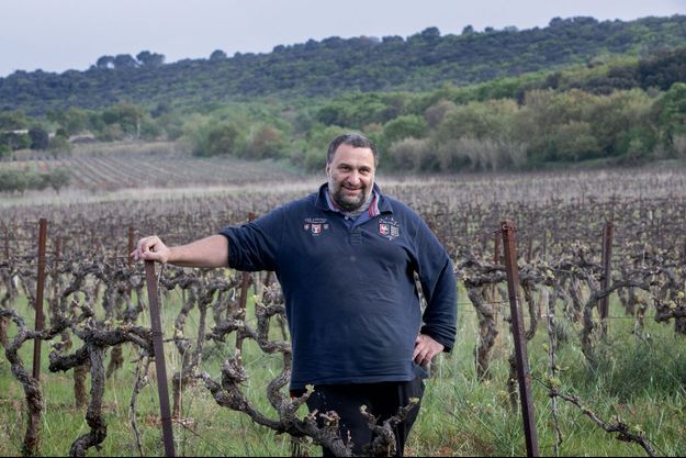 Pierre Quinonero, 50 ans, vigneron au domaine La Garance (Hérault).