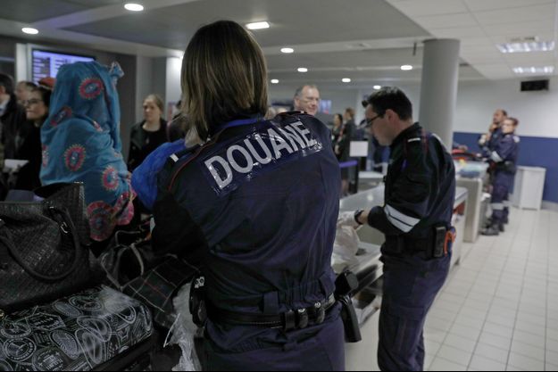 Les douanes, ici à l'aéroport Paris-Charles de Gaulle. 