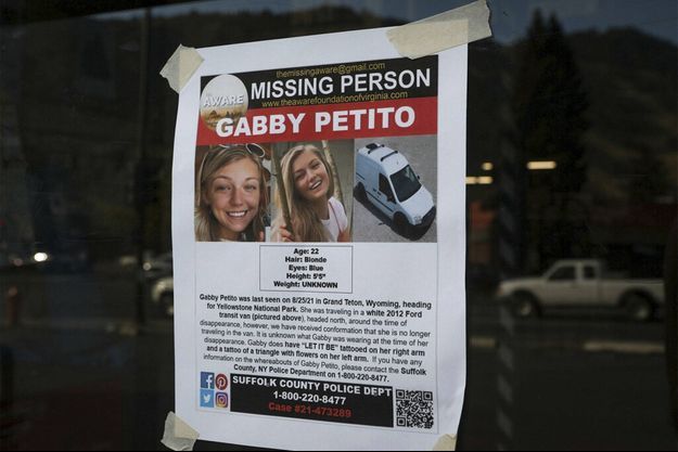 Le corps de Gabby a été retrouvé le 19 septembre. 