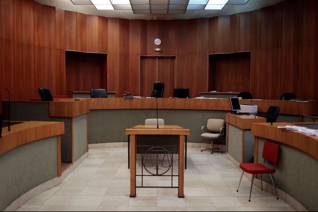 Une salle du tribunal de Caen (Image d'illustration).