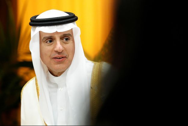 Le chef de la diplomatie saoudienne Adal al Jubeir à Rome en décembre 2017.