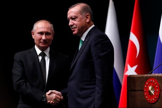 Vladimir Poutine, Recep Tayyip Erdogan