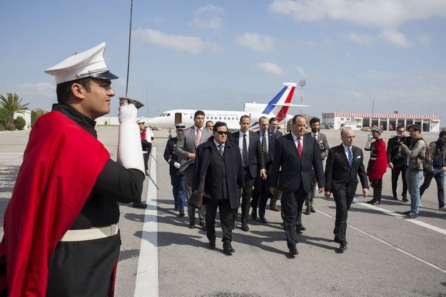 Le ministre de l'Intérieur Bernard Cazeneuve s'est rendu à Tunis. 