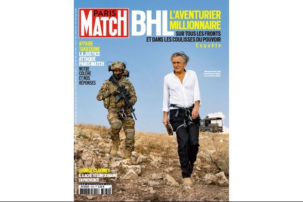 Bernard-Henri Lévy au Kurdistan irakien en novembre 2020.