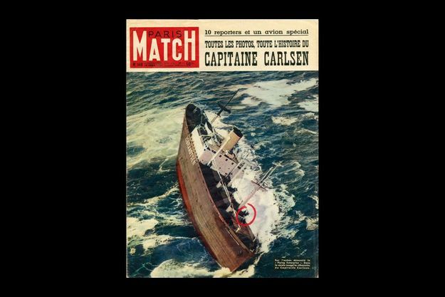  Dans quelques secondes, le bateau de Carlsen vas’engloutir:le premier naufrage médiatique de l’après-guerre