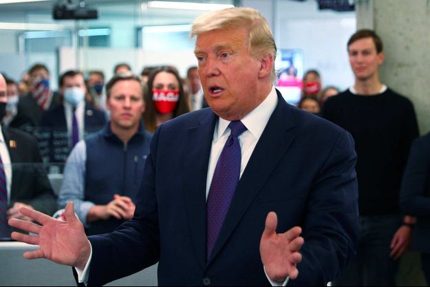 Donald Trump Passe La Journee De L Election A La Maison Blanche