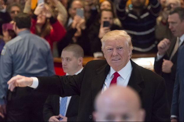 Donald Trump à New York, le 22 novembre. 