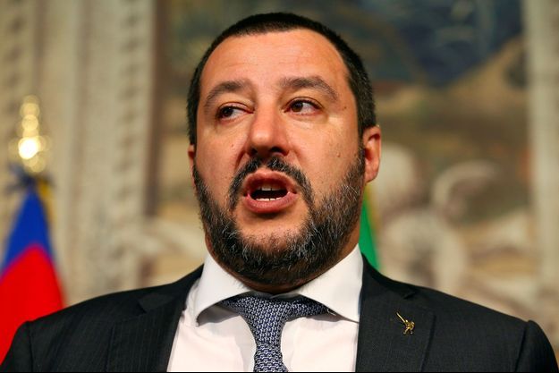 Matteo Salvini à Rome, en avril dernier.
