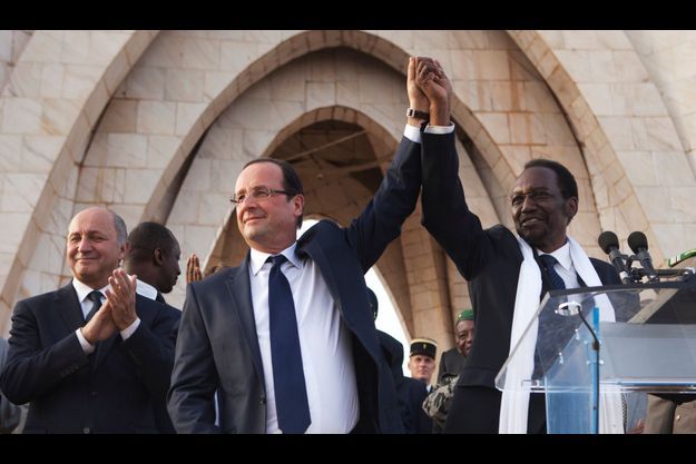  François Hollande lors de son discours à Bamako
