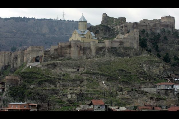  Vue de la ville de Tbilissi, où a eu lieu le drame.