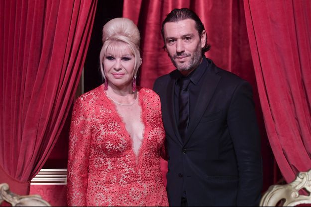 Ivana Trump et Rossano Rubicondi en 2018 lors de leur participation à l'édition italienne de "Danse avec les stars"