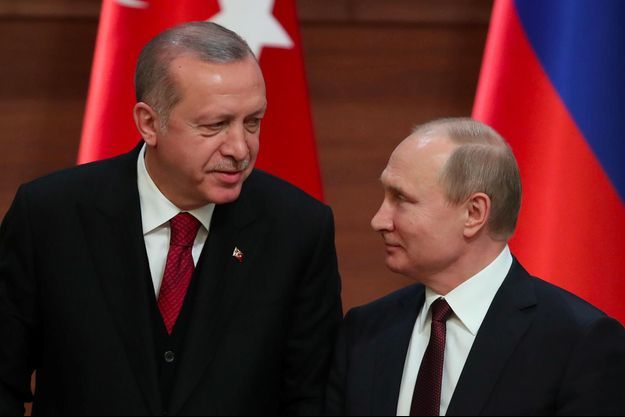 Recep Tayyip Erdogan, Vladimir Poutine