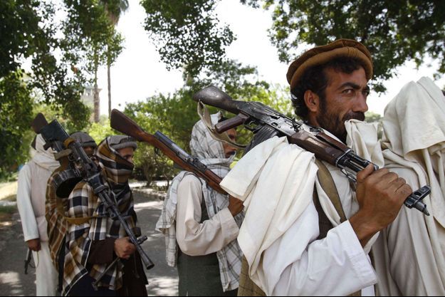 Des taliban à Jalalabad en 2011 (photo d'illustration).