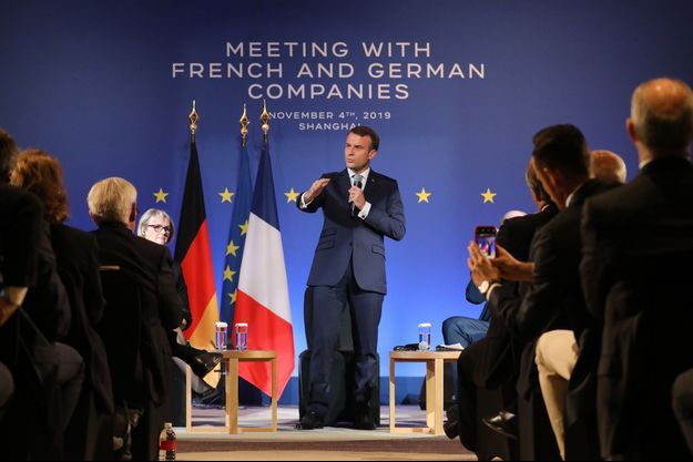 A Shanghai Macron Appelle A Jouer Europeen Face A La Chine