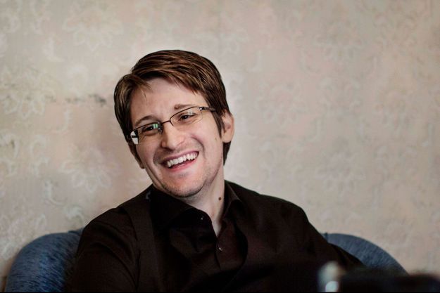 Edward Snowden photographié lors d'une interview pour le journal suédois Dagens Nyheter, le 21 octobre 2015 à Moscou (Russie).