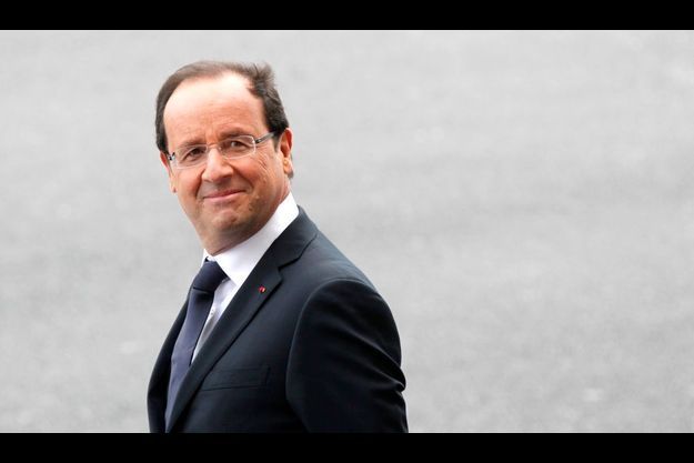  François Hollande lors du défilé du 14-Juillet.