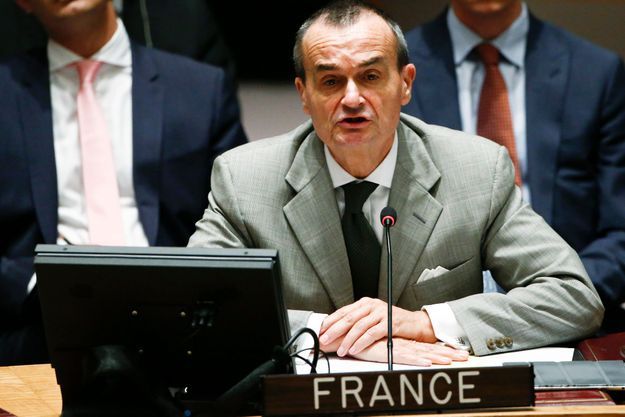 Gérard Araud au Conseil de sécurité de l'ONU en 2014.