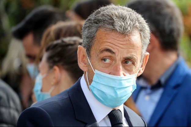 Nicolas Sarkozy à Nice, le 7 novembre.
