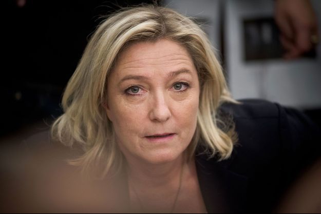 Marine Le Pen le 22 décembre dernier.