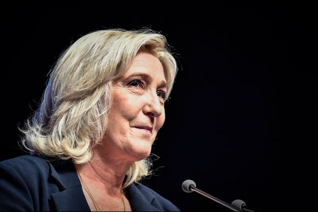 Marine Le Pen ici à Perpignan en juillet dernier. 