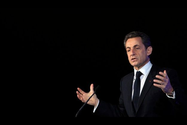  Nicolas Sarkozy à Marseille, mardi.