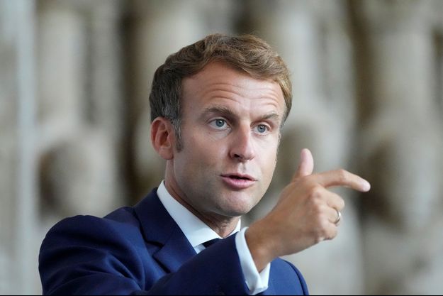 Emmanuel Macron le 7 septembre 2021.