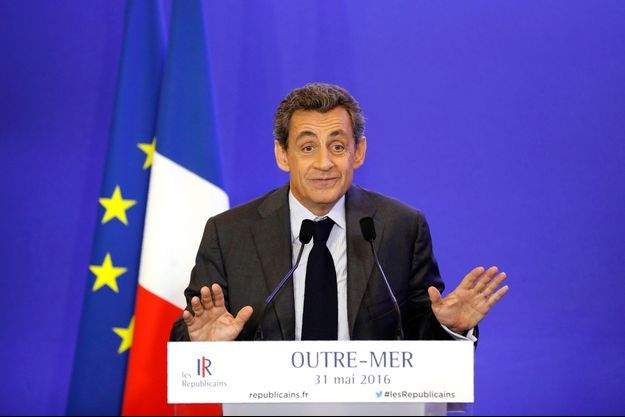 Nicolas Sarkozy lors de la réunion sur l'Outre-Mer le mardi 31 mai.