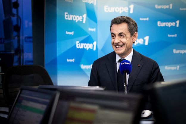Nicolas Sarkozy sur Europe 1 jeudi matin.