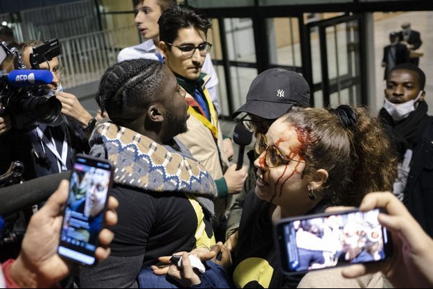 Les militants de SOS Racisme ont été frappés lors du meeting d'Eric Zemmour à Villepinte.