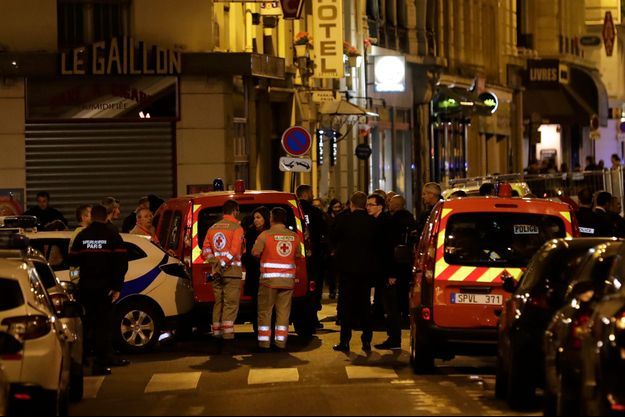 L'attaque a eu lieu dans le quartier de l'Opéra Garnier, à Paris. 