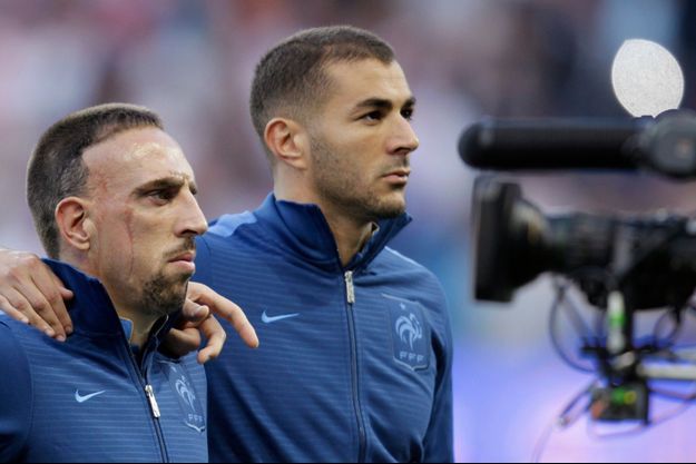 Franck Ribéry et Karim Benzema