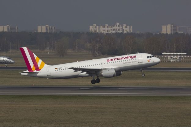 L'Airbus A320 D-AIPX de GermanWings, le 29 mars 2014.