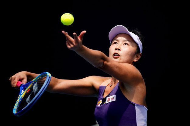 La joueuse de tennis chinoise Peng Shuai, à Melbourne, en 2020.