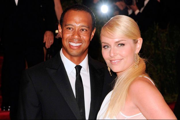 Lindsey Vonn et Tiger Woods, un couple de champions.