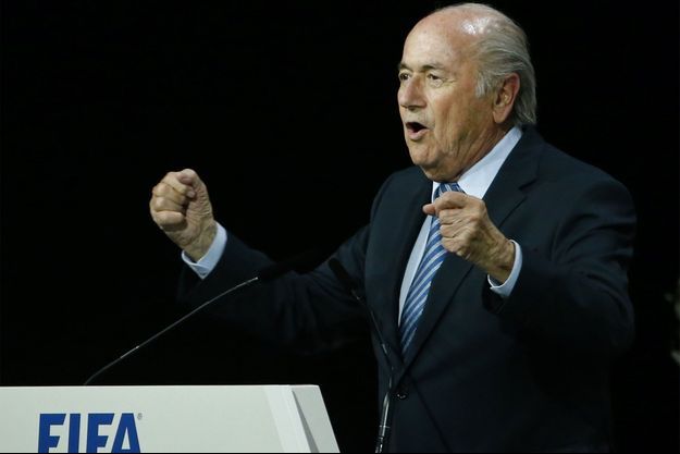 Sepp Blatter a été réélu vendredi à la tête de la Fifa