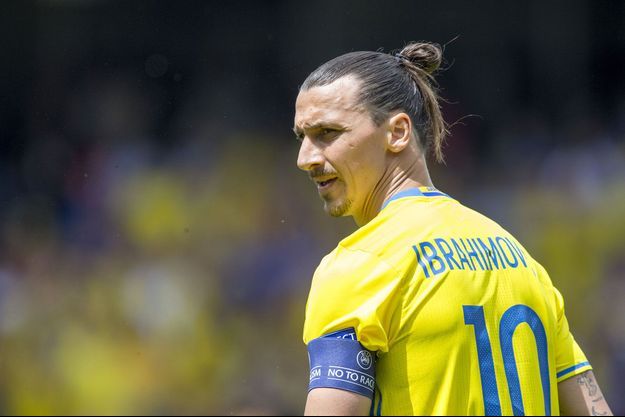 Zlatan Ibrahimovic lors du match Italie-Suède de l'Euro, le 17 juin dernier. 