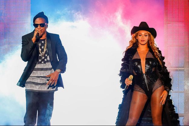 Beyoncé et Jay-Z à Houston pour le «On The Run Tour». 