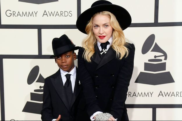 Madonna et David, 27 janvier 2014