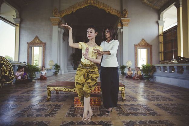 Danseuses du ballet royal du Cambodge.