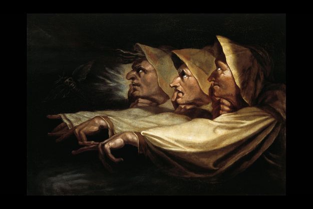 «Les trois sorcières», Füssli.
