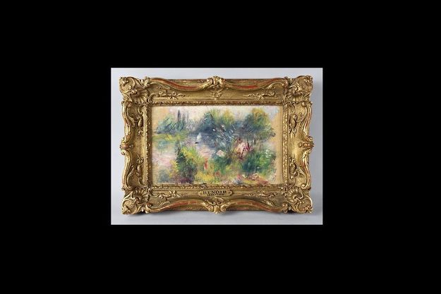  Le tableau «Paysages Bords de Seine» pourrait avoir été volé en 1951 au musée de Baltimore.