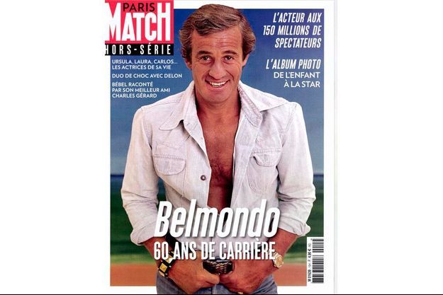 La couverture du hors-série consacrée à Jean-Paul Belmondo