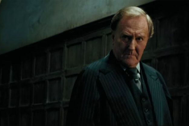Robert Hardy, le ministre de la magie de \
