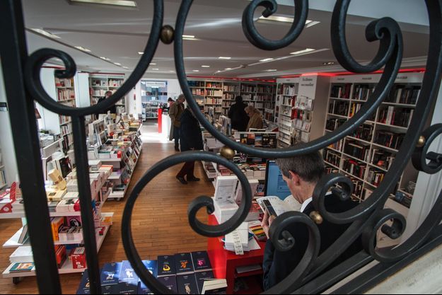 La célèbre librairie "La Hune". 