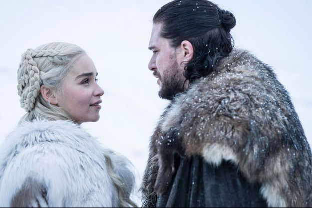 Daenerys Targaryen et Jon Snow.