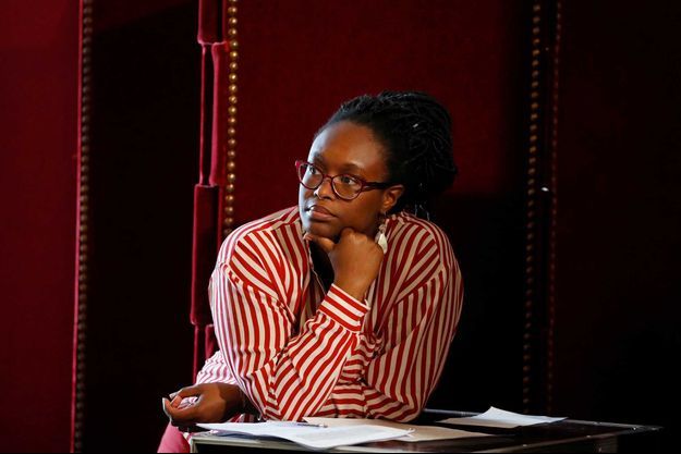 Sibeth Ndiaye à l'Elysée, le 2 mai. 