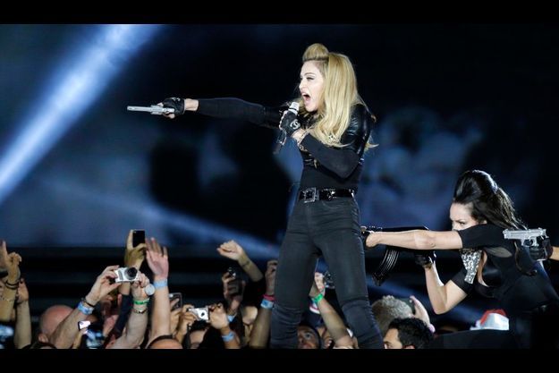  Madonna au Stade de France, le 14 juillet.