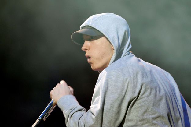 Le rappeur Eminem. 