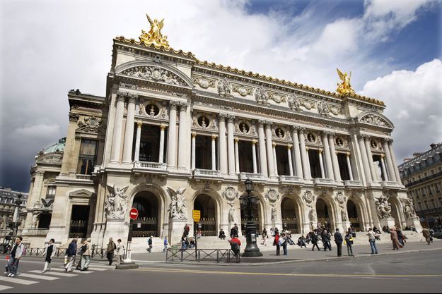 L'opéra Garnier, à Paris. 
