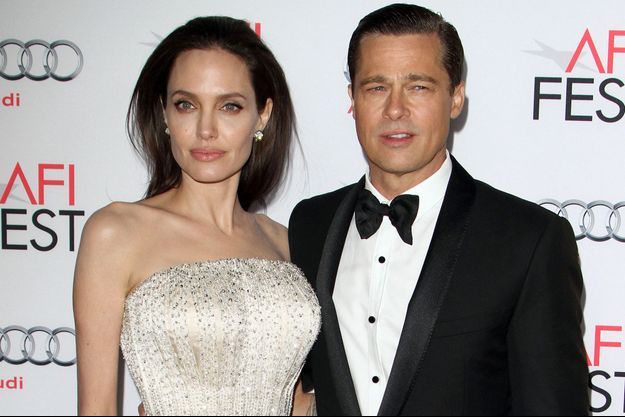 Angelina Jolie et Brad Pitt en 2015